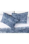 English Home Anhinga Cotton 2-Piece Pillowcase 50x70 Cm Navy Blue 1