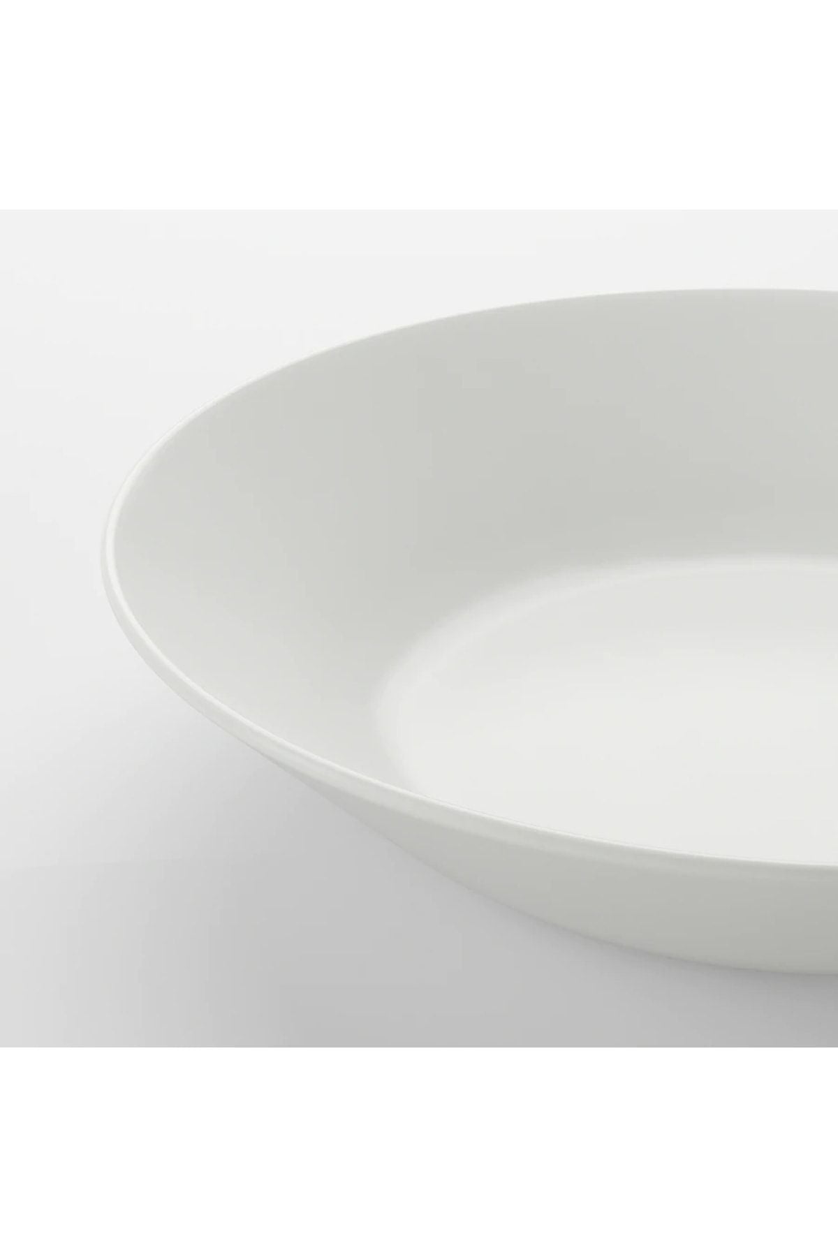 IKEA Oftast 20 Cm White Deep Plate 2