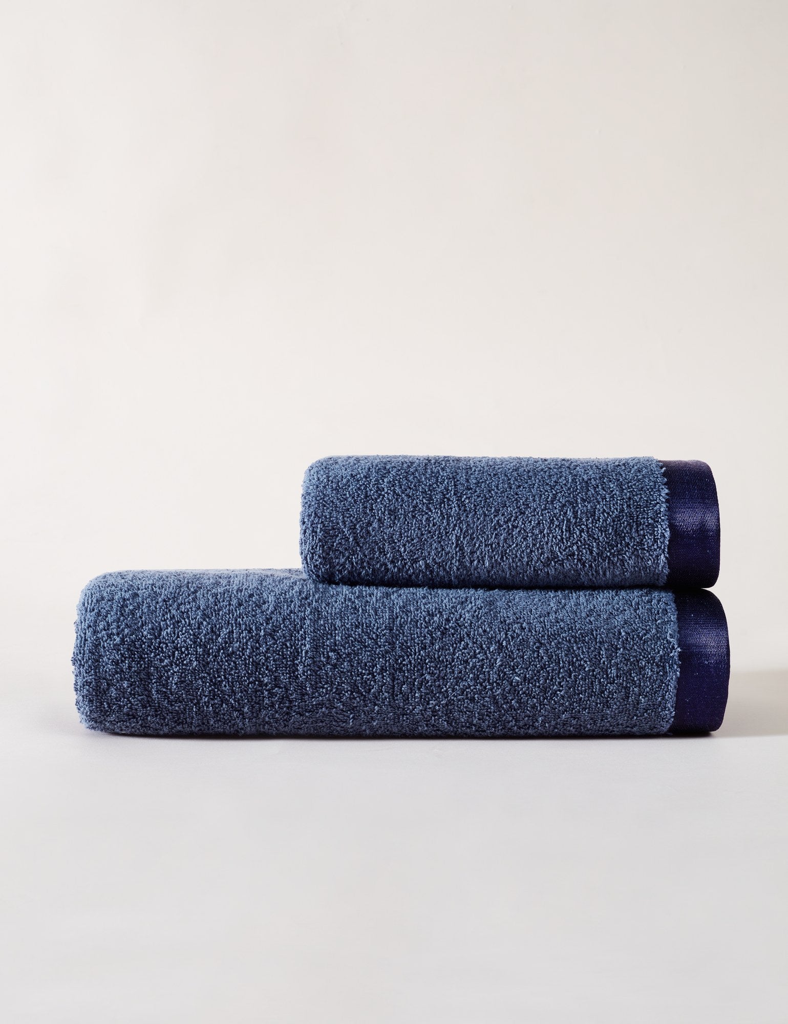 Towel Set (2 Pieces) Colorful Vivid - Navy Blue Navy Blue 290CFB1104 2