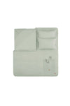 Yataş Plain Double Ranforce Washed Duvet Cover Set - Sage 3