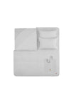 Yataş Plain Double Ranforce Washed Duvet Cover Set - Gray 3