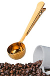 Buffer ® 2 Piece Coffee Measuring Spoon Gold Multi-Functional Stainless Steel Spoon 8