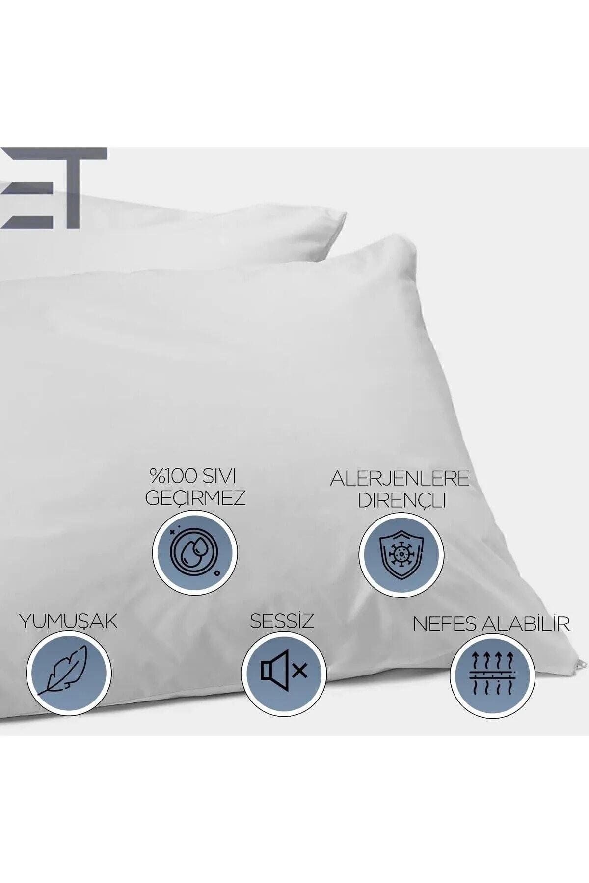 Infinity Microfiber Pillow Protector | Waterproof Alez | Four Seasons | Anti-Allergic 2