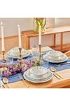 Bella Maison Mabel Stoneware 24 Piece 6 Person Dinner Set Blue 3