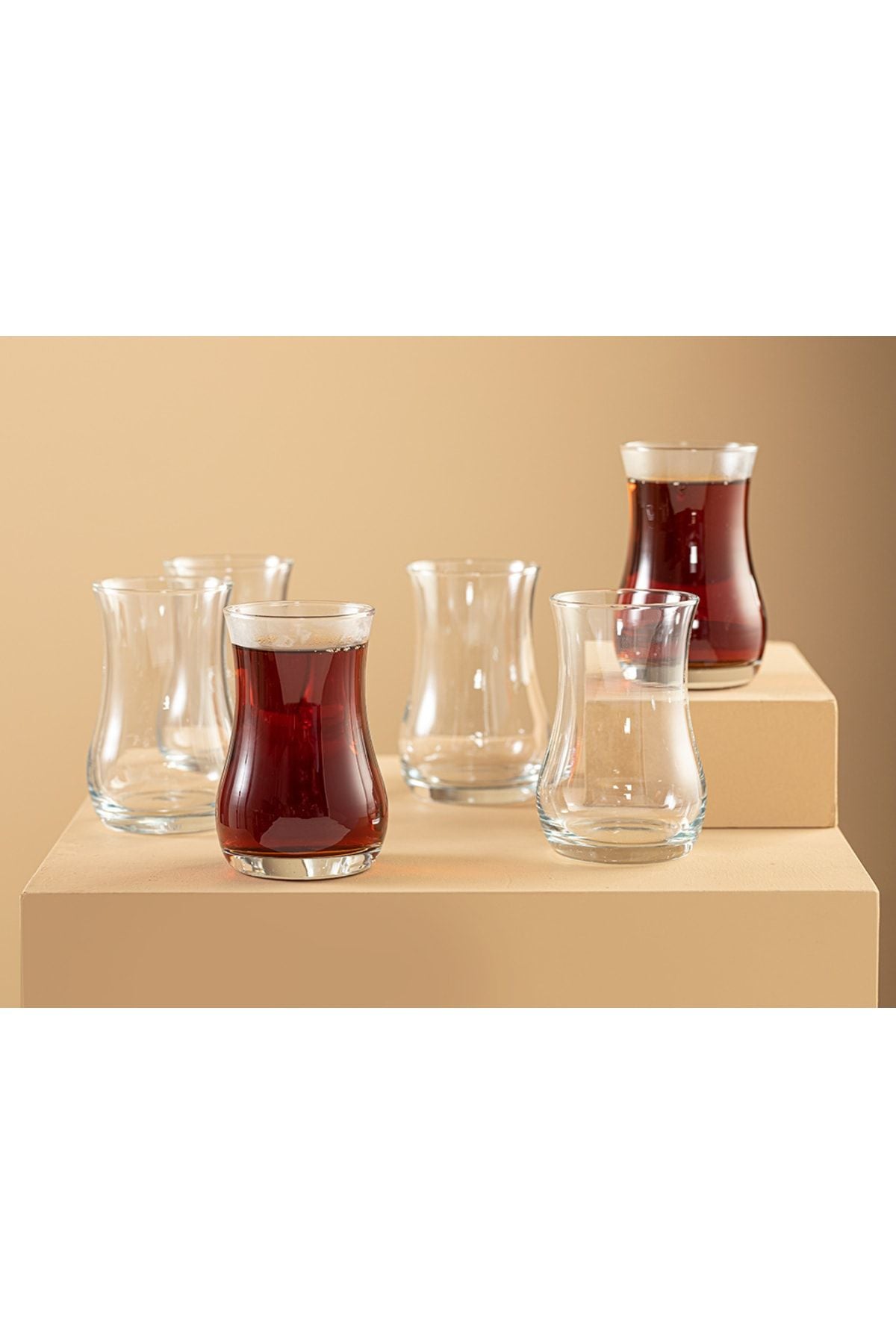 English Home Darwin Glass 6-Piece Tea Glass Set 170 Ml Clear 1