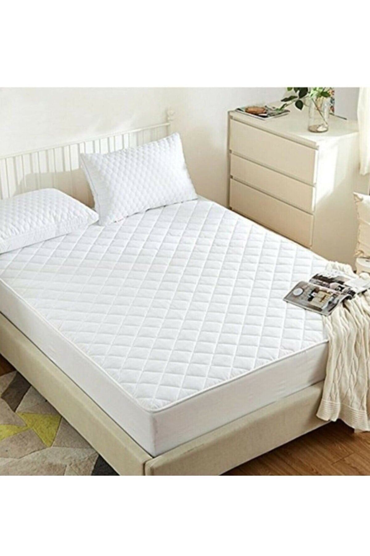 Valezium Quilted Fitted Mattress Protector 3