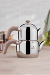 Karaca Edge Mini Induction-Based Teapot Set Rose 1