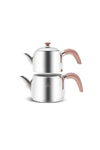 Karaca Edge Mini Induction-Based Teapot Set Rose 5