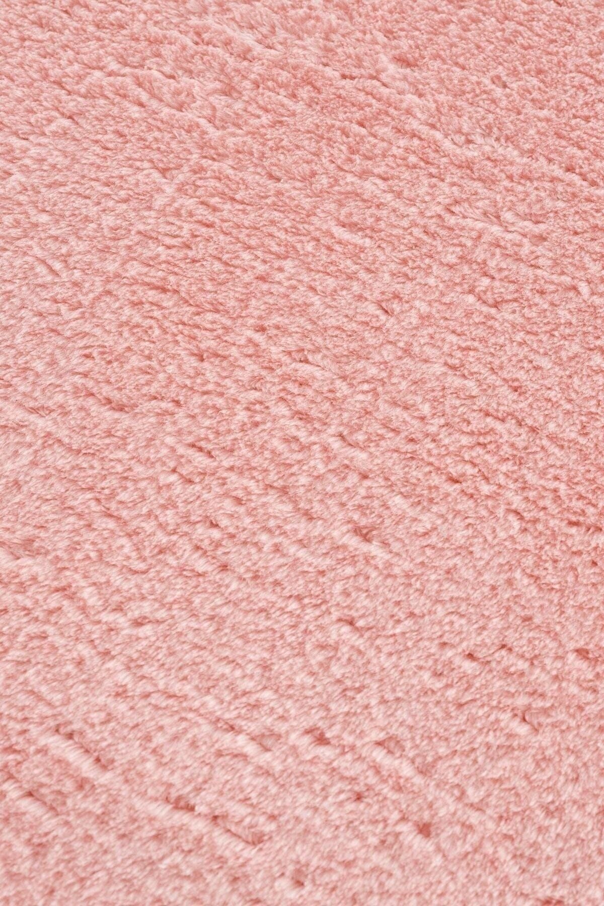 ALgorand Home Pink Plush Thick Carpet for Living Room and Bedroom 2