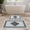 Bathmat Set (2 Pieces) Kt491 Multicolor 299ANR1649 1