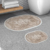 Bathmat Set (2 Pieces) 410616 - O - Beige Beige
White 299ANR1671 1