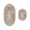 Bathmat Set (2 Pieces) 410616 - O - Beige Beige
White 299ANR1671 2