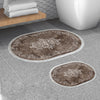 Bathmat Set (2 Pieces) 410616 - O - Brown Brown 299ANR1674 1