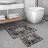 Bathmat Set (2 Pieces) 510616 - Grey Grey 299ANR1696 1