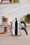 Karaca Edge Mini Induction Base Teapot Set Black 3