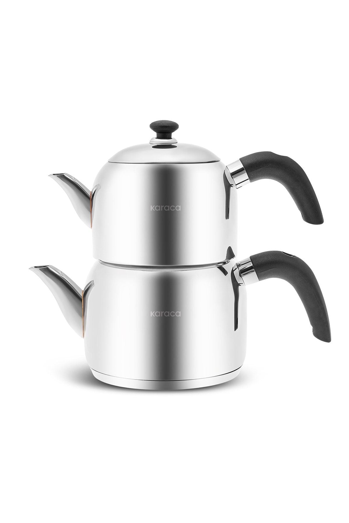 Karaca Edge Mini Induction Base Teapot Set Black 4