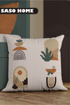 SasoHome Ethnic African Surrealist Decorative Pillow Cover 1