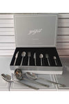 Yiğit 87 Pieces Emerald Stainless Steel 12-Person Cutlery Gift Set 1