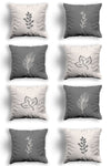 Skhome Double-Sided Printed Special Design Decorative 8-Piece Pillow Cover (8LİKOM238) 1