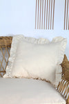 Cotton Maison Boho Pillow Cover Vintage Ruffled 45x45 Cm 1