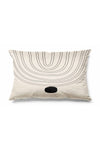 Pilloveland Rectangular Arch Pattern Double-Sided Printed Suede Pillow Cover 1