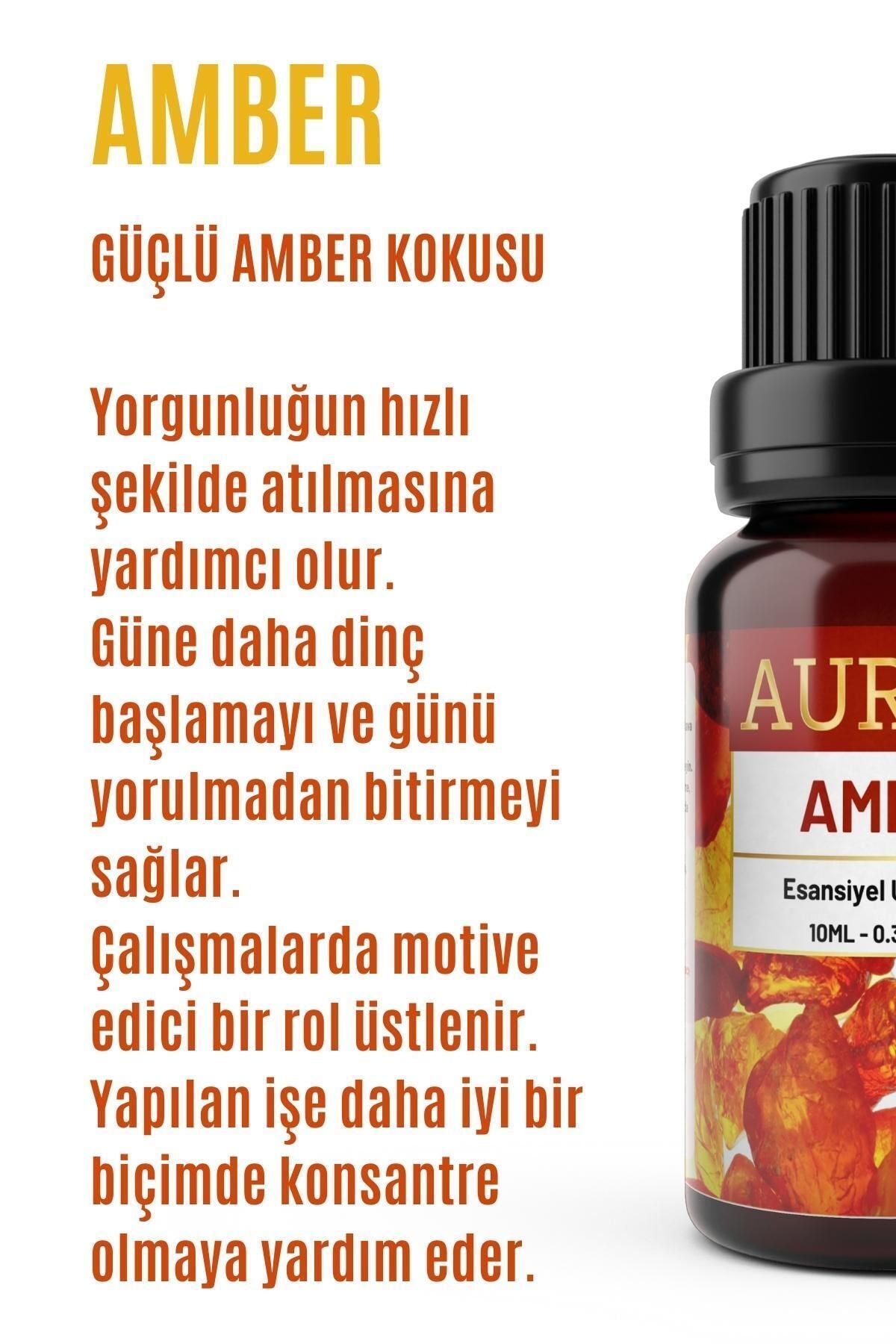 AURAN Amber Pure Essential Oil Diffuser Essence Aromatherapy Room Fragrance Oil 10ml 2