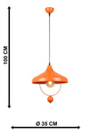 Begüsa Göksel Single Pendant Orange 5