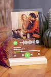 BLUE HOME'S Personalized Spotify Barcode Transparent Plaque 2