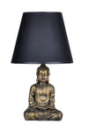 Qdec Gold-Black Modern Design Buddha Lamp 1