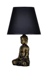 Qdec Gold-Black Modern Design Buddha Lamp 2