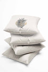 Pilloveland Double-Sided Printed Opal Pattern 4-Piece Set Suede Cushion Cover 3