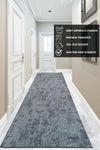 NarStore Home Non-Slip Base Cutting Carpet Runner Nevra Asos Anthracite 2