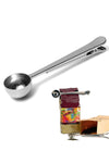 Weather Forecast Stainless Steel Coffee Measuring Spoon And Bag Clip cin108 2