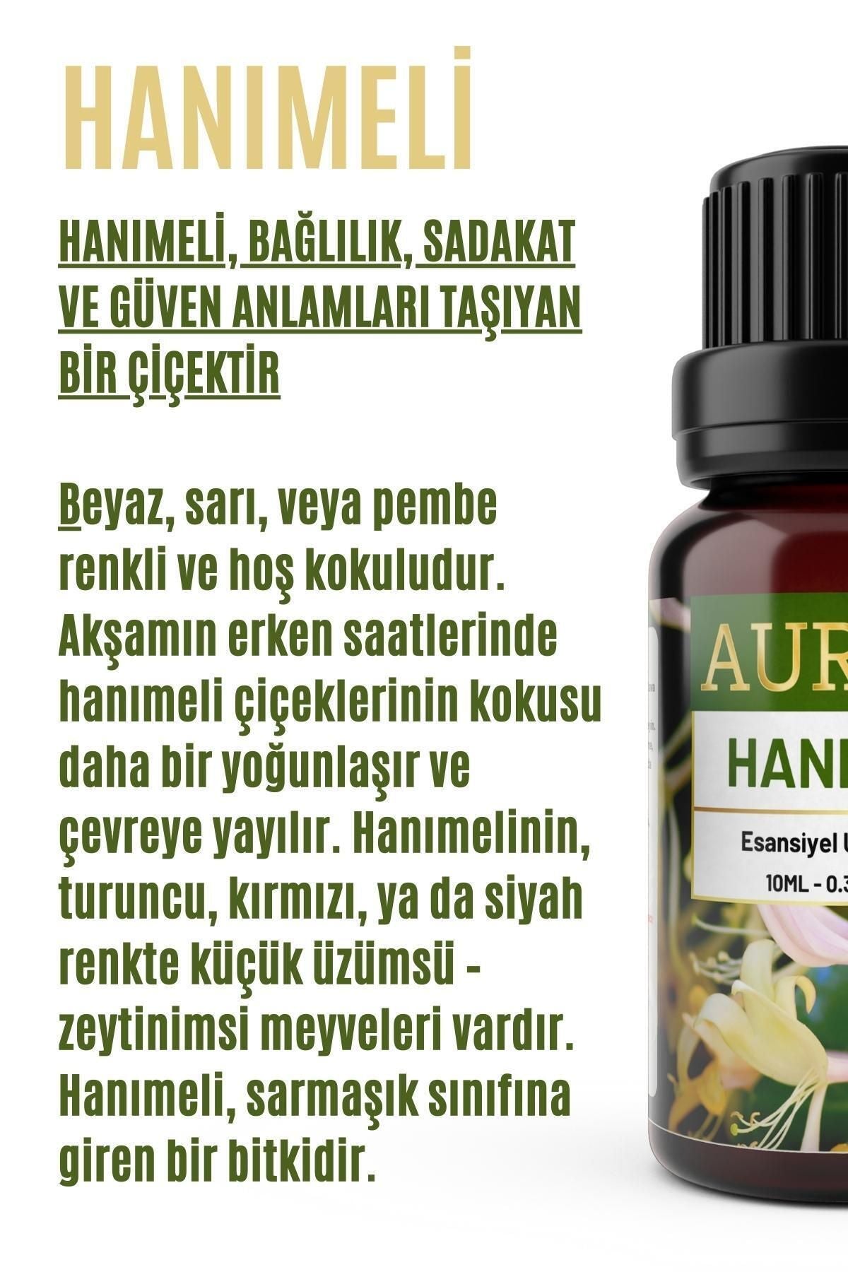 AURAN Honeysuckle Pure Essential Oil Diffuser Essence Aromatherapy Scent Oil 10ml 2