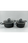 AVANGARDA Granit 7 Piece Trendlon Chef Pan and Pot Set 4