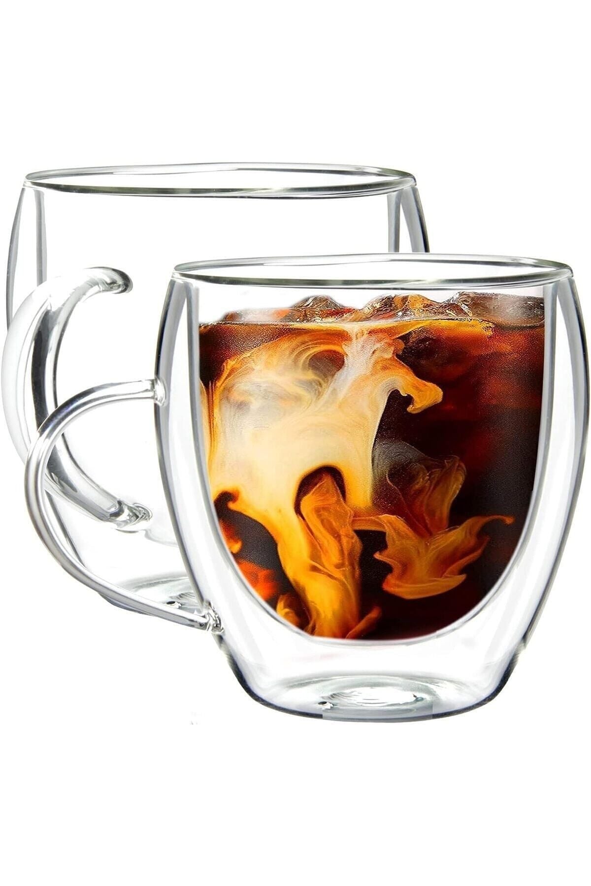 ARVALE Double-Walled Glass Mug 250ml 3