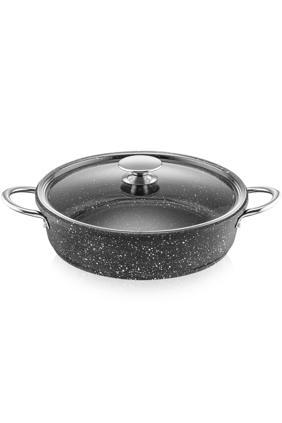 Fitfiyat 24 Cm Cast Granite Non-Stick Oven-Safe Small Pilaf Pot 3