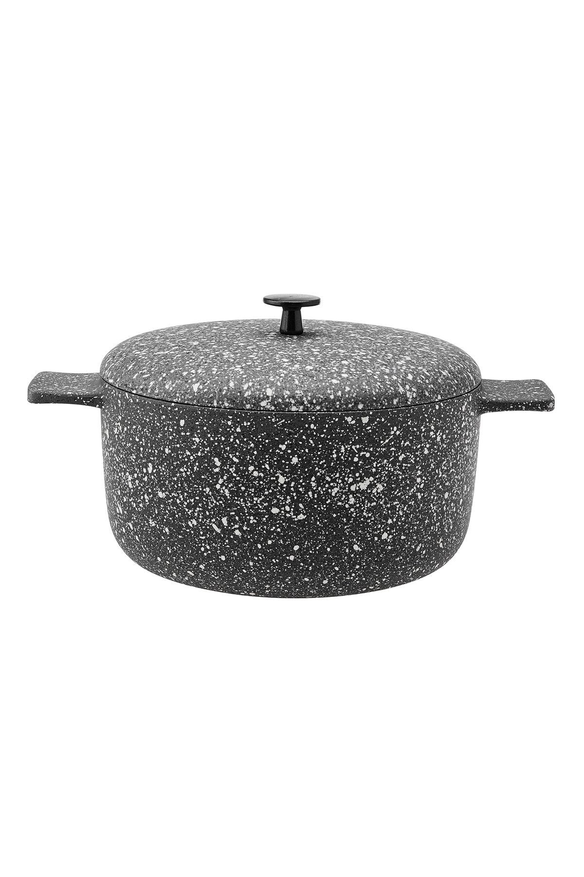 Emsan Perge Cast Iron Deep Pot 24 Cm 3