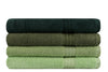 Bath Towel Set (4 Pieces) Rainbow - Green Light Green
Olive Green
Green
Dark Green 317HBY1412 2