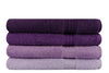 Bath Towel Set (4 Pieces) Rainbow - Lilac Light Lilac
Lilac
Purple
Dark Purple 317HBY1415 2