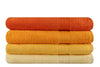 Bath Towel Set (4 Pieces) Rainbow - Yellow Light Yellow
Yellow
Pale Orange
Orange 317HBY1416 2