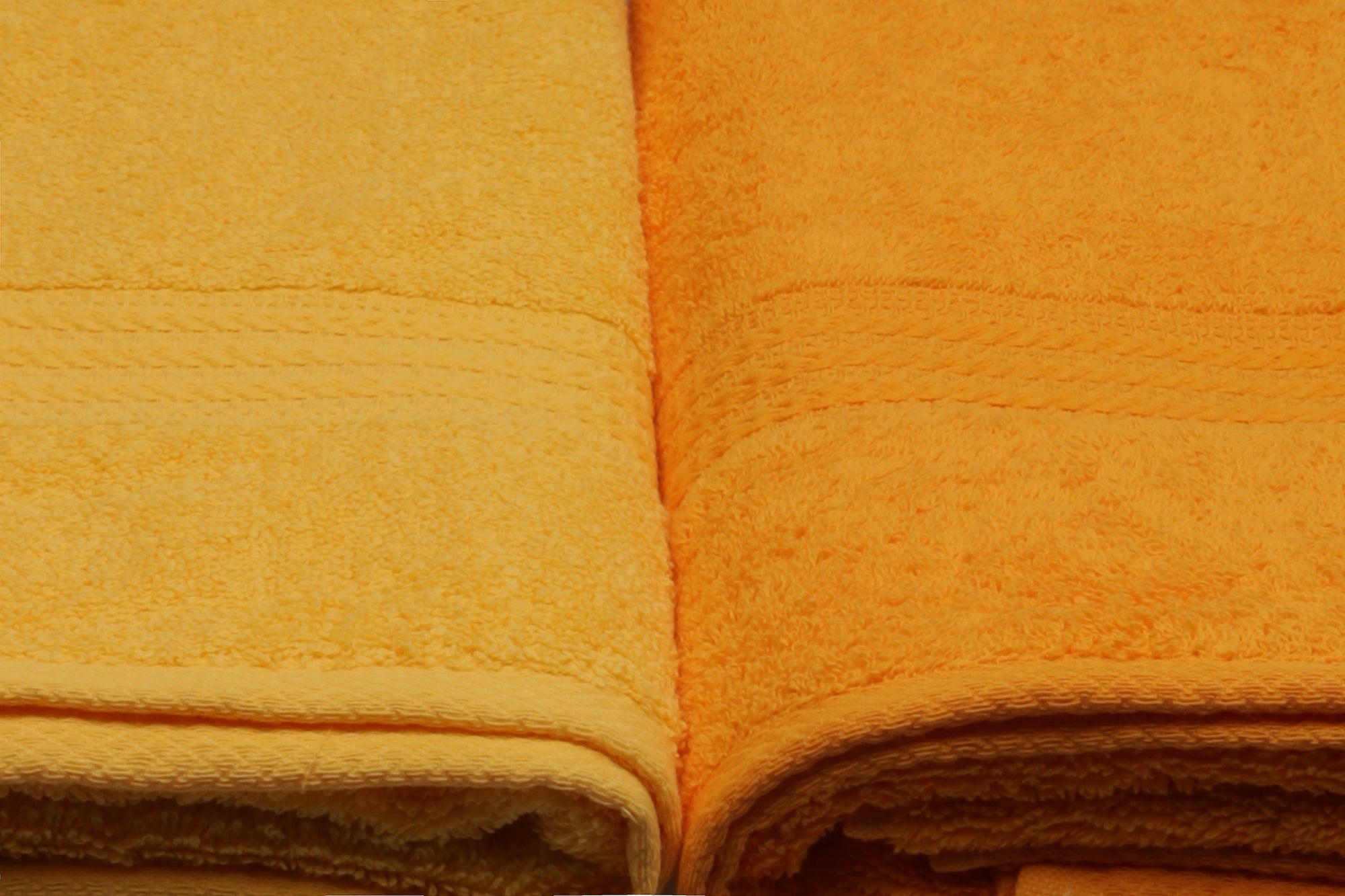 Bath Towel Set (4 Pieces) Rainbow - Yellow Light Yellow
Yellow
Pale Orange
Orange 317HBY1416 4