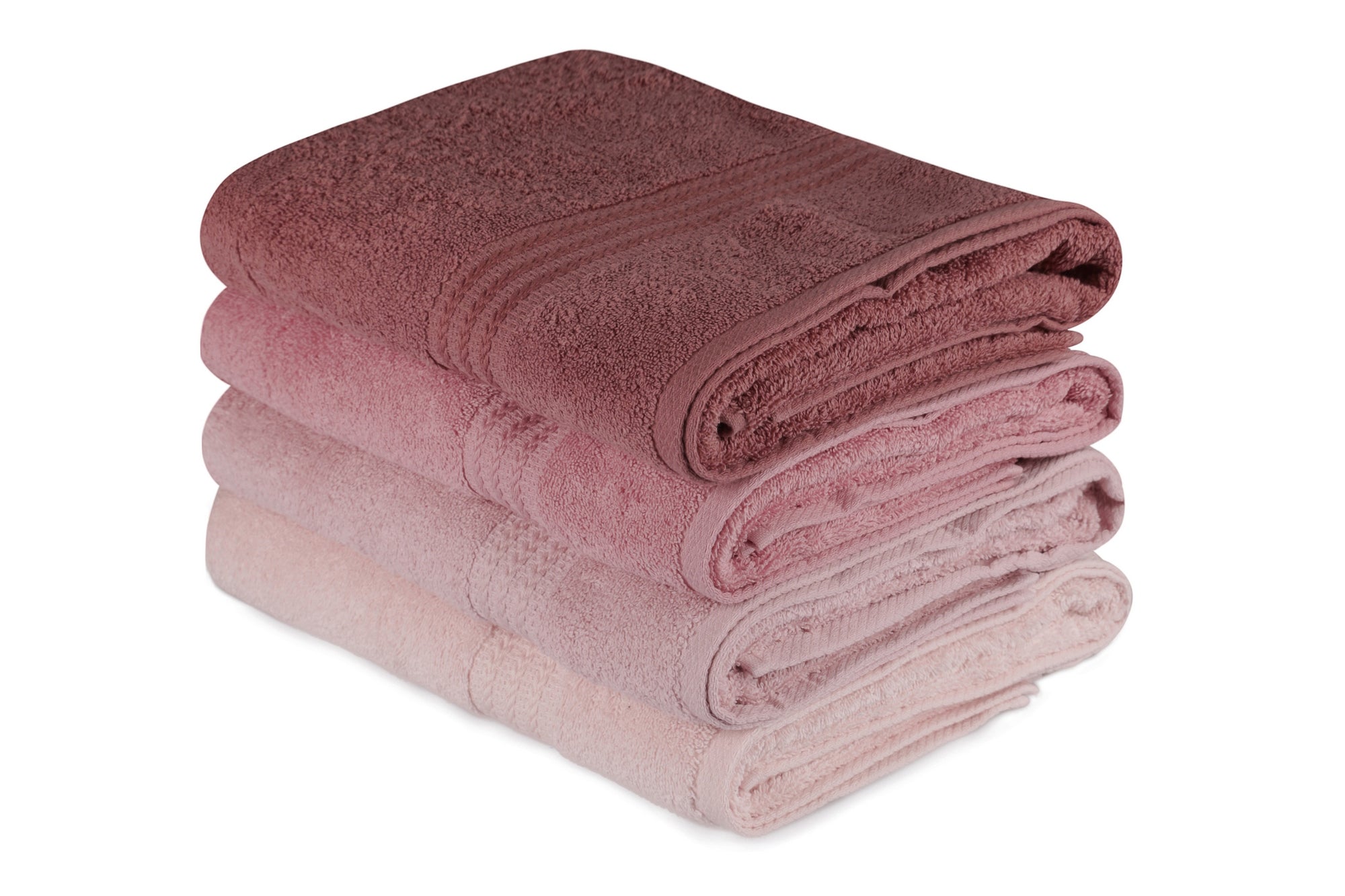 Bath Towel Set (4 Pieces) Rainbow - Powder Powder
Pink
Dusty Rose
Light Pink 317HBY1446 1