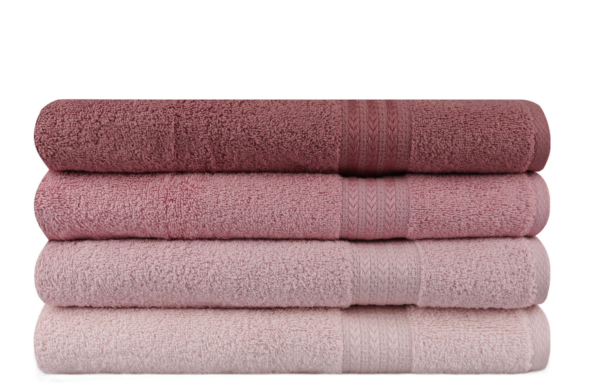 Bath Towel Set (4 Pieces) Rainbow - Powder Powder
Pink
Dusty Rose
Light Pink 317HBY1446 2