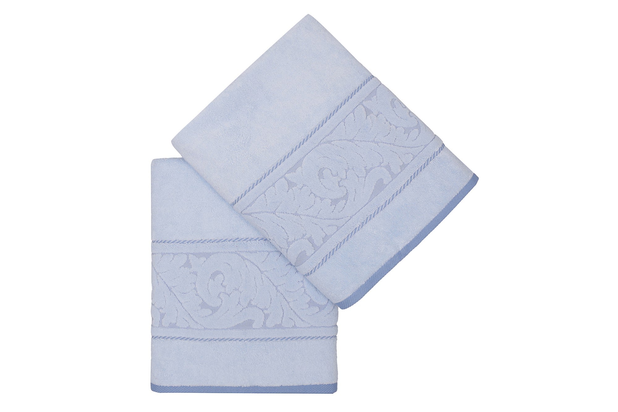 Bath Towel Set (2 Pieces) Sultan - Blue Blue 317HBY1451 3