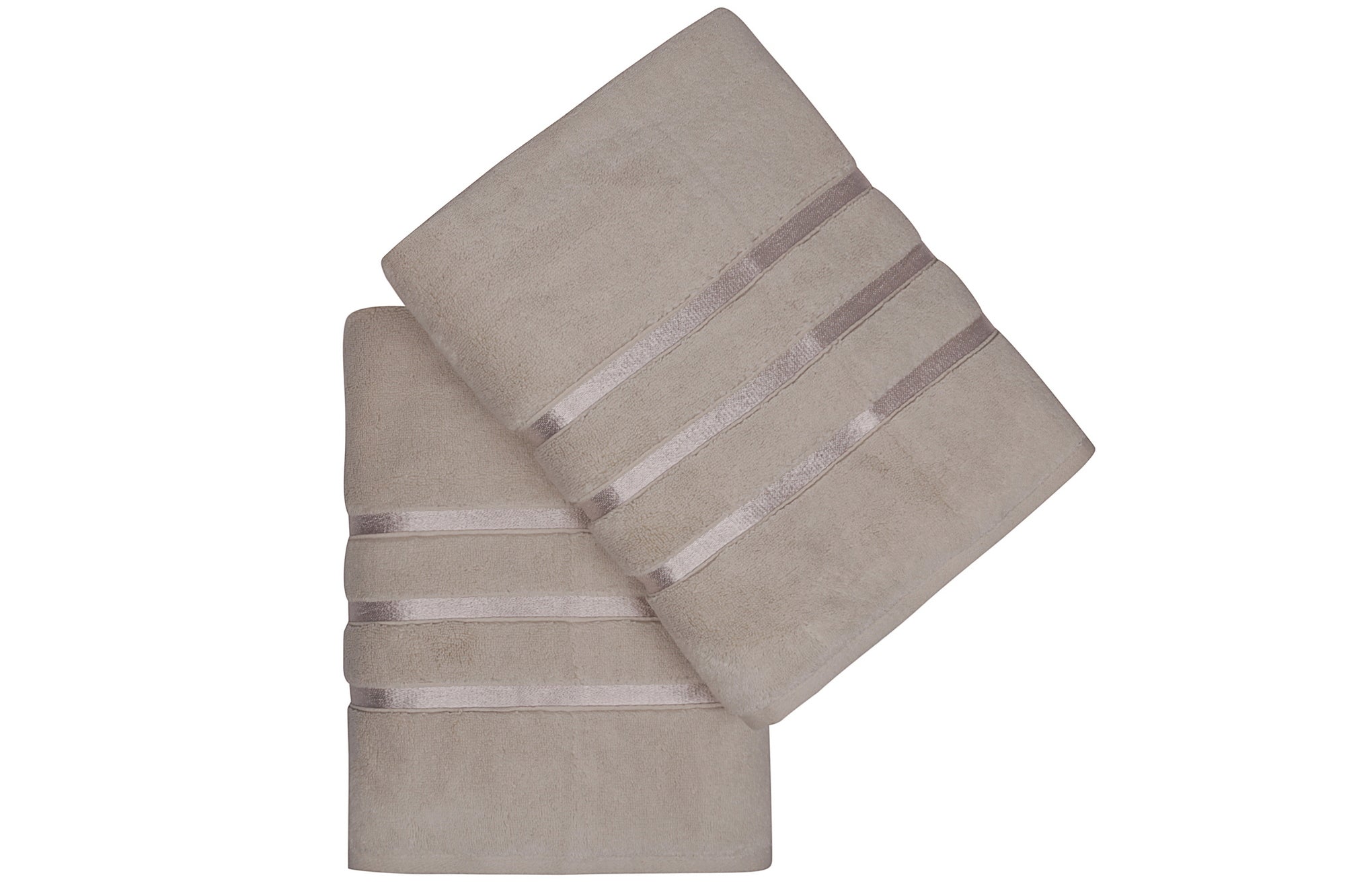 Bath Towel Set (2 Pieces) Dolce - Light Brown Light Brown 317HBY1455 3