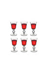 Paşabahçe 440040 Victoria Coffee Side Water Glass 50ml Set of 6 6