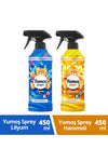 Yumoş Spray For Hard-To-Wash Items Lily 450 ml 1 Piece Spray For Hard-To-Wash Honeysuckle 450 ml 1 Piece 1