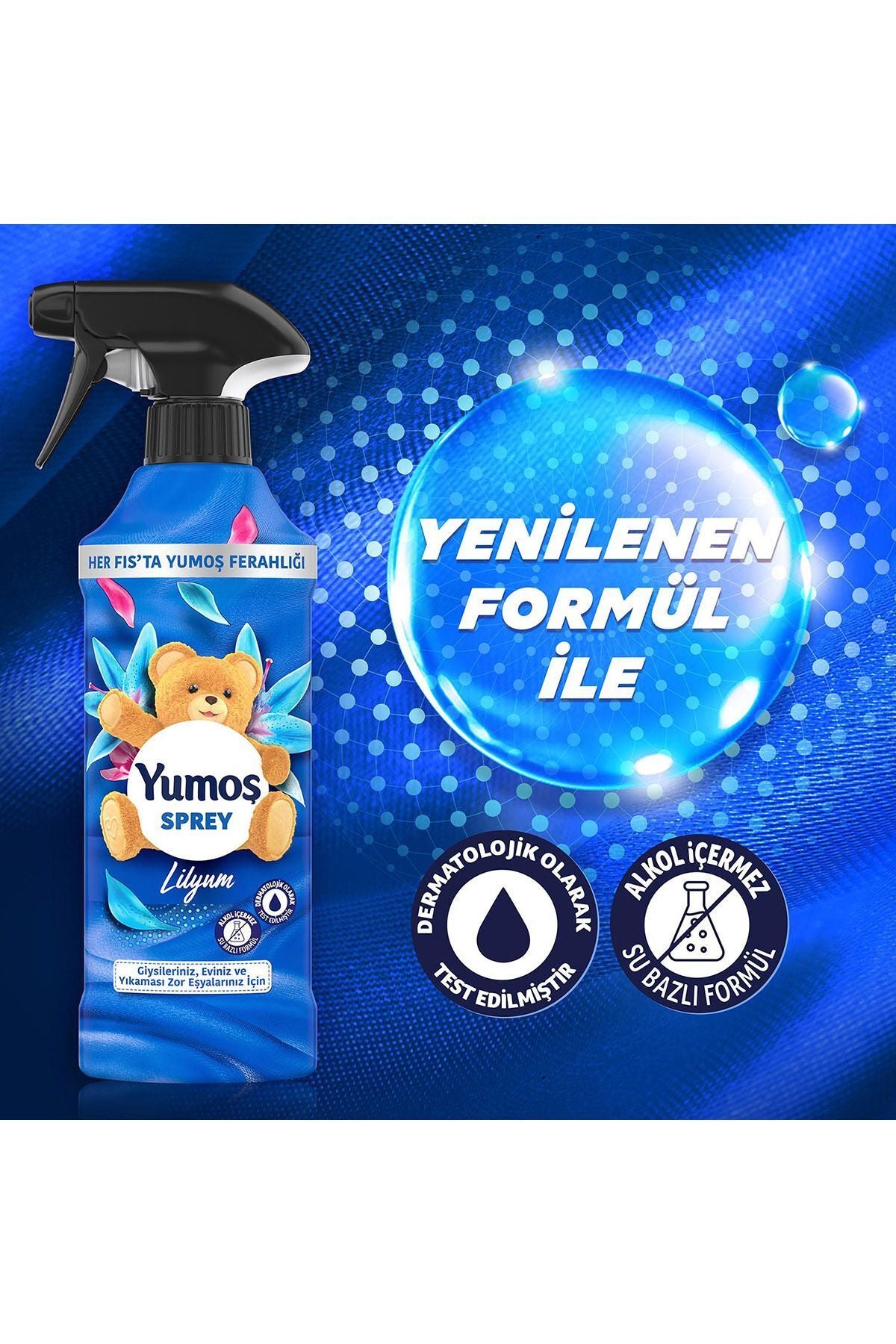 Yumoş Spray For Hard-To-Wash Items Lily 450 ml 1 Piece Spray For Hard-To-Wash Honeysuckle 450 ml 1 Piece 7