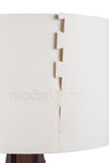 Modelight Rodi Floor Lamp Walnut Legs / Cylinder Cream Shade 6